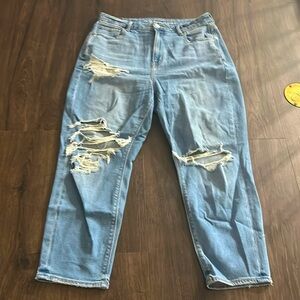 American Eagle curvy mom Jean, like new! 12S
